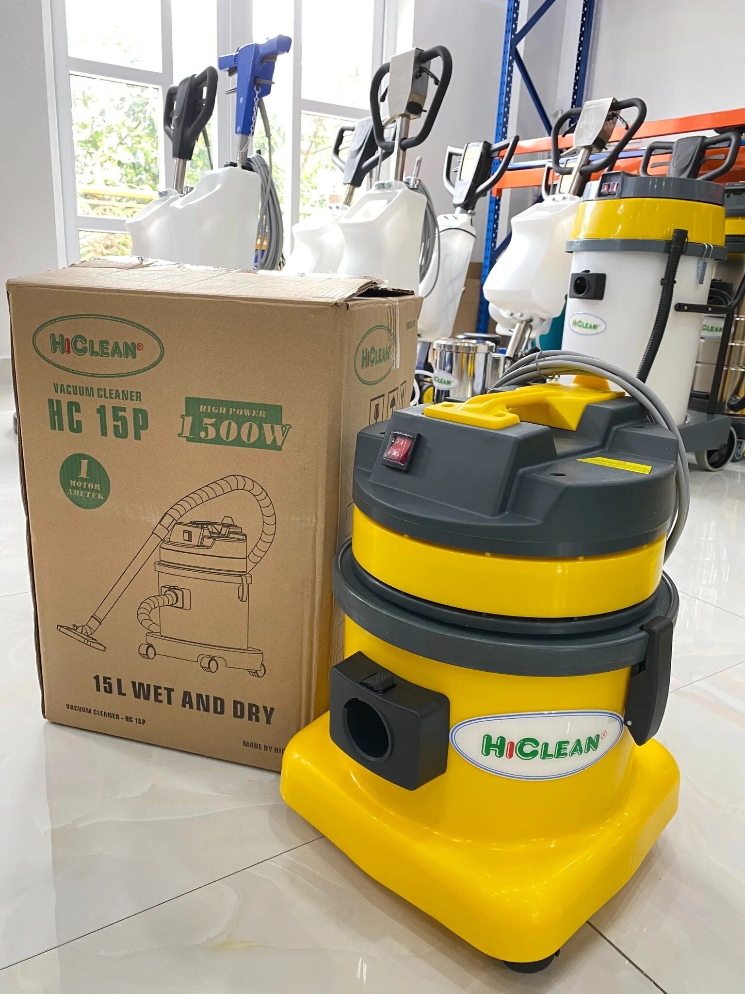 Máy hút bụi Hiclean HC-15P