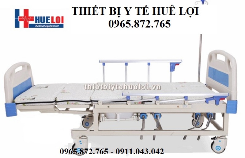 Giường y tế đa năng - hạ chân ngoài HL3