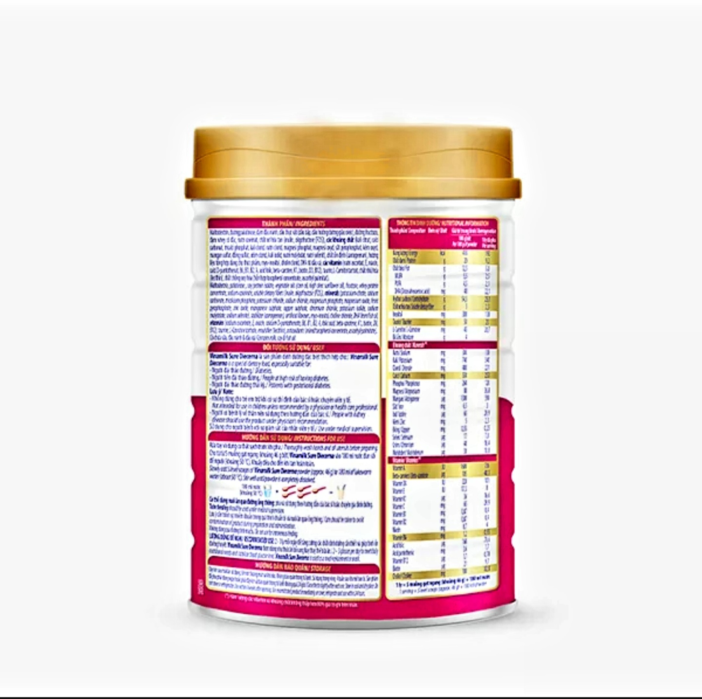 Sữa Bột VINAMILK SURE DIACERNA 400g.