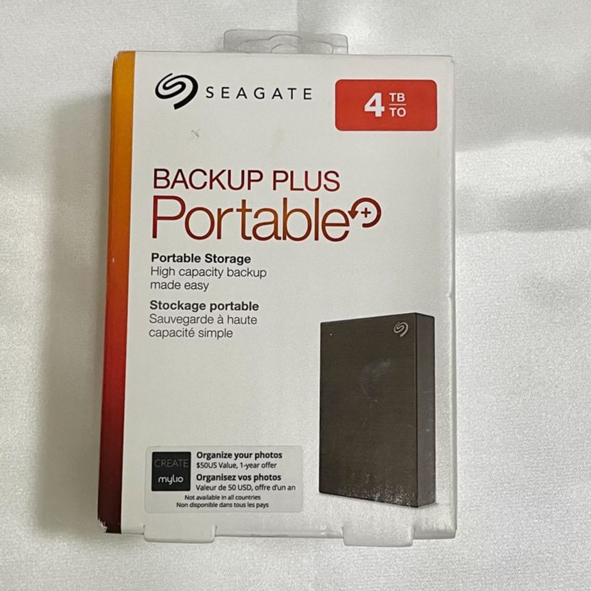[HCM]Ổ Cứng Di Động Seagate Backup Plus 4TB - KCD