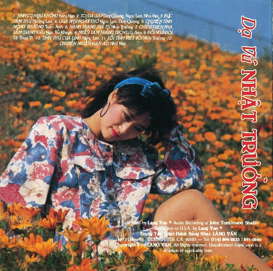 Bộ 6 đĩa cd nhạc Làng Văn 5
