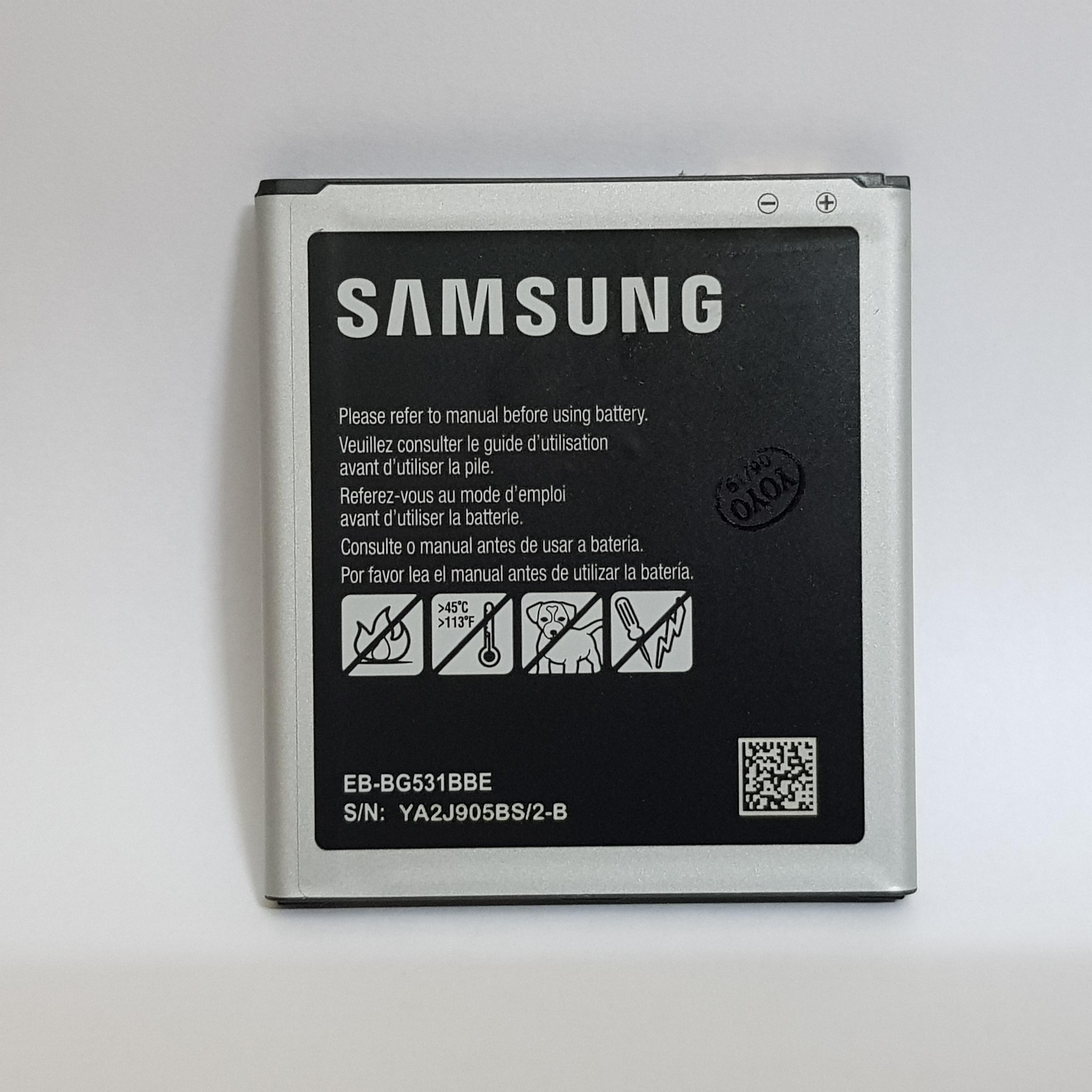 Pin điện thoại J2J3J5G530G531