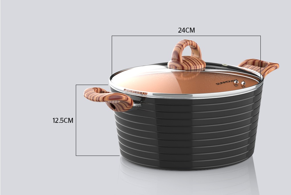 NỒI CERAMIC ĐÁY TỪ SUNHOUSE SHG2024MCA