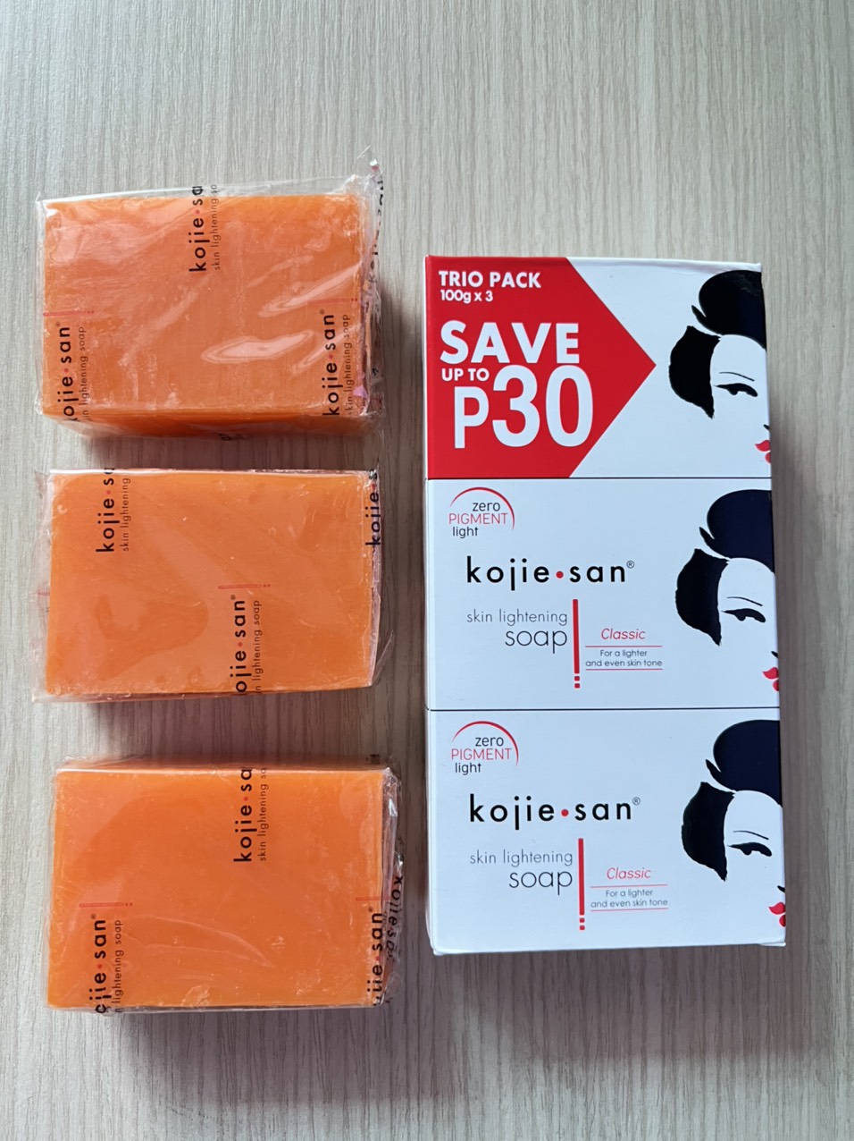 Set 3 Xà Phòng Kojiesan 100g ( Hàng Chính Hãng )