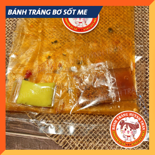 Combo 10 bánh tráng bơ sốt me (LOẠI CUỐN NGON)