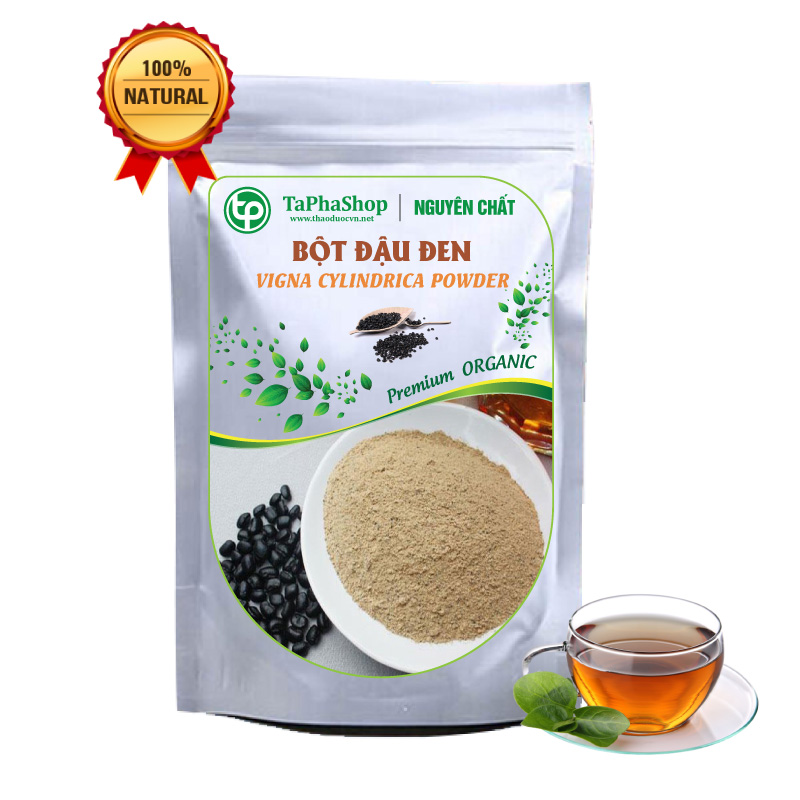Bột Đậu Đen Nguyên Chất 200g - Thảo Dược Tấn Phát