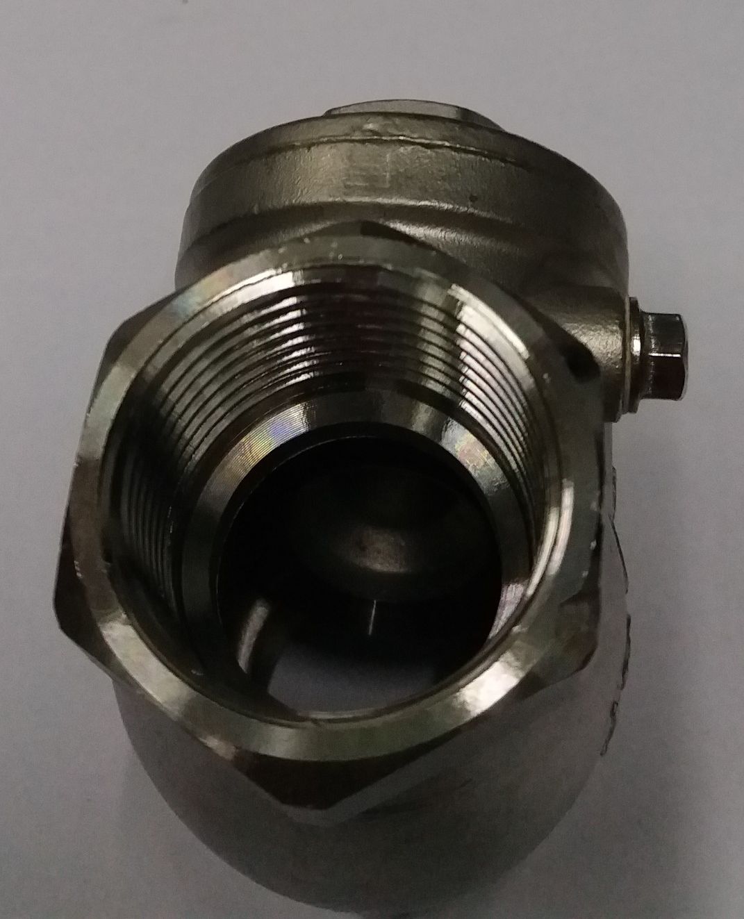 Van 1 chiều lá lật INOX 304 ren 34mm TAIWAN (Hàng loại 1)