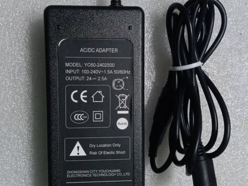 Adapter nguồn 24v 2.5a máy in bill