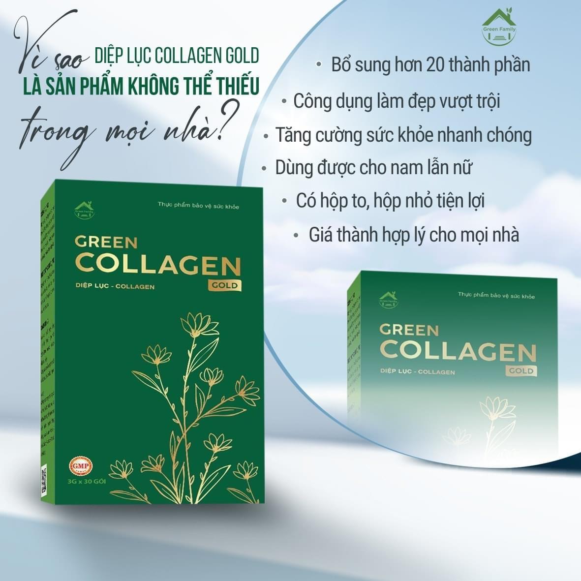 [HCM]Diệp lục Collagen & Bổ xung dưỡng chất đẹp da
