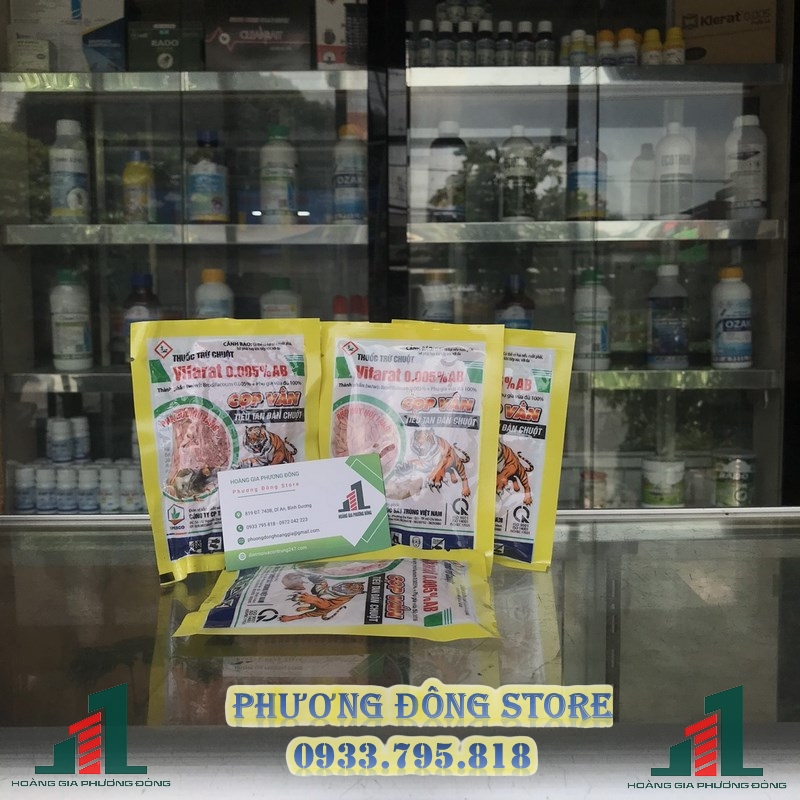 Thuốc Diệt Chuột dạng lúa VIFARAT - 100g