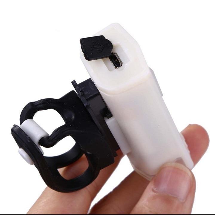 đèn pha xe đạp siêu sáng siêu rẻ tặng dây sạc