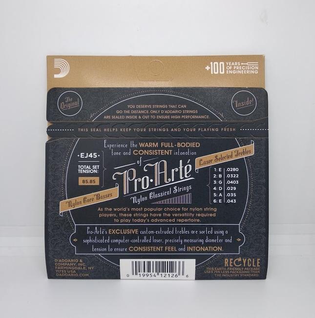 (HCM) Dây đàn Guitar Classic DAddario EJ45 | Normal Tension
