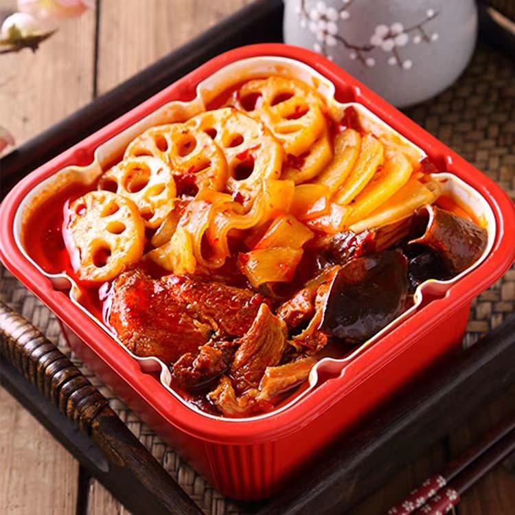 [HCM]Lẩu tự sôi (Lẩu ăn liền) - Bò tê cay