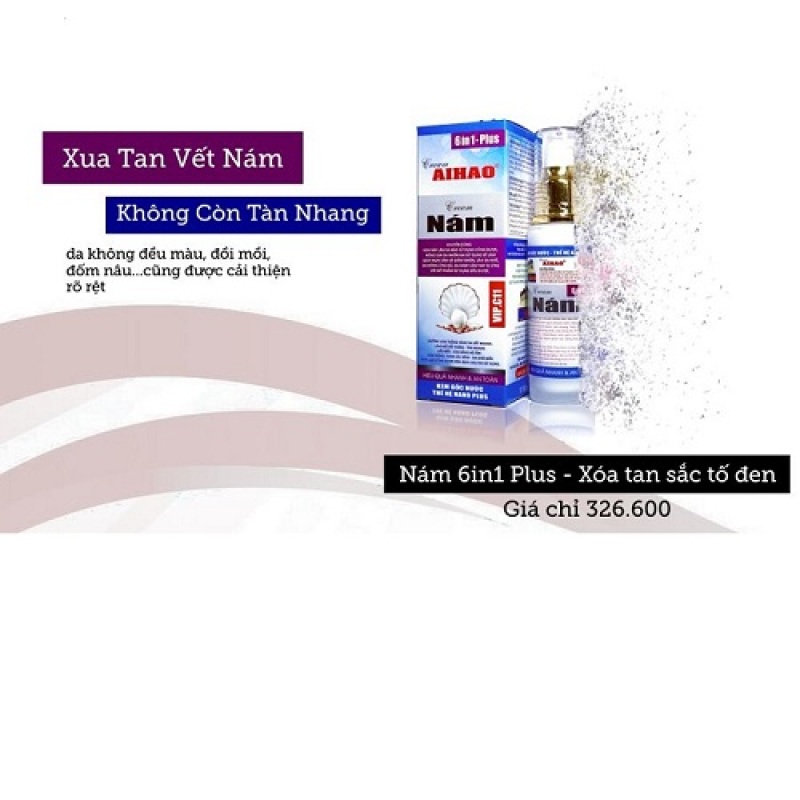 kem nám, kem đa chức năng - Kem AIHAO Nám (6in1 plus - 50ml)