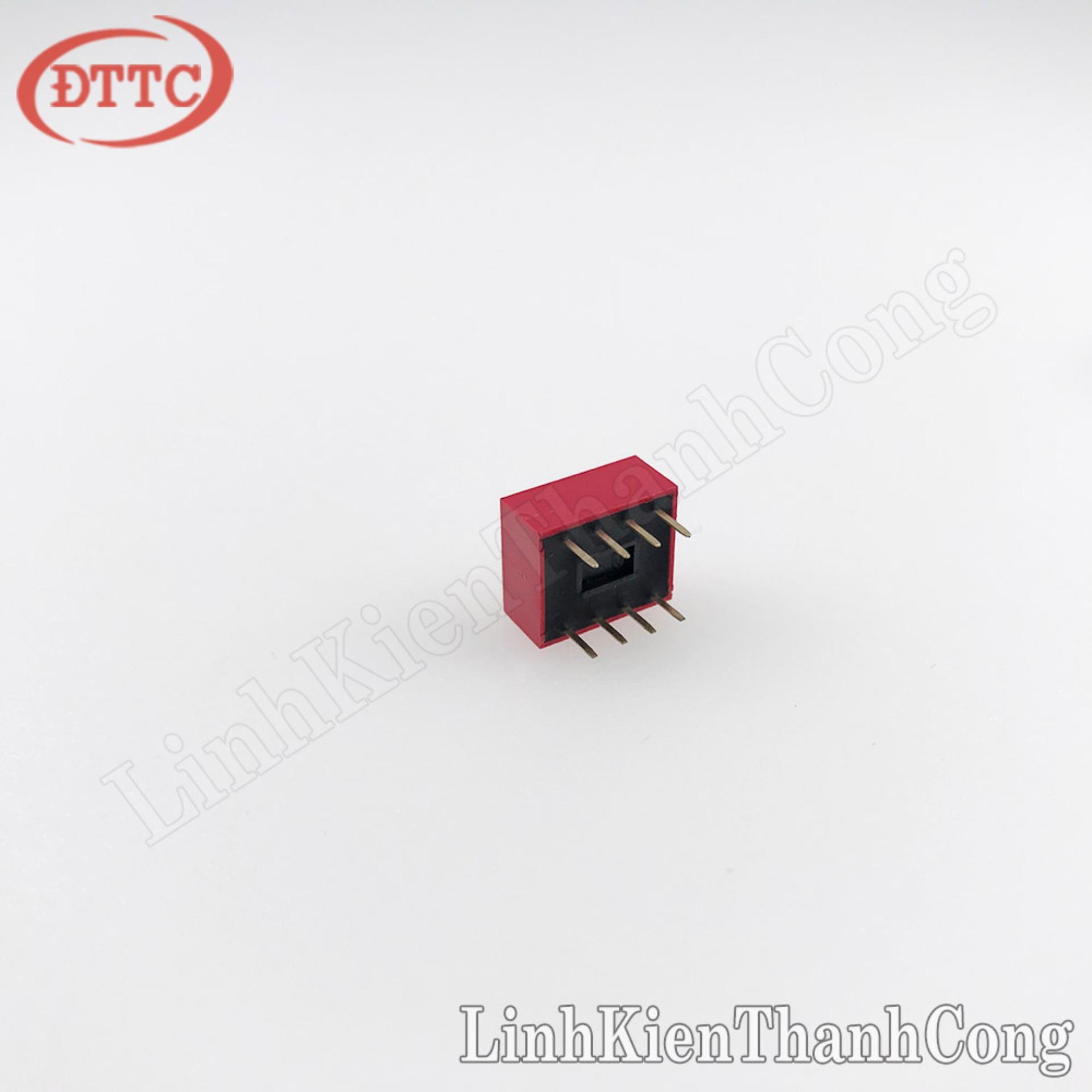 Công Tắc Bit 4P (4 Số) Màu Đỏ