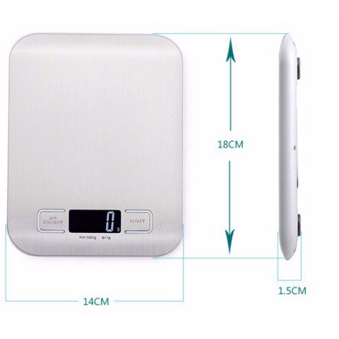 Cân tiểu ly điện tử 0.1g - 5000g