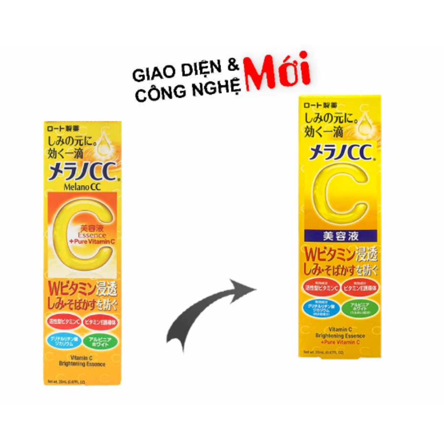 Tinh Chất Melano CC Mờ Thâm, Nám Tàn Nhang 20ml