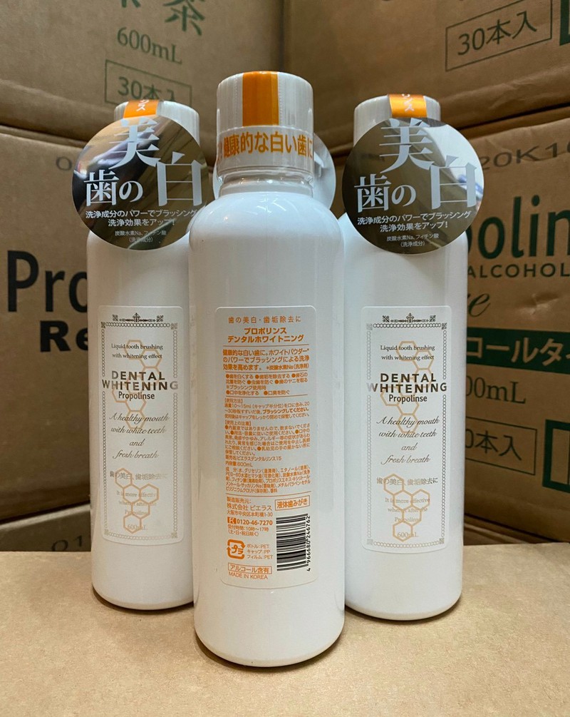 [HCM]Nước súc miệng propolinse Refresh Nhật Bản 600ml