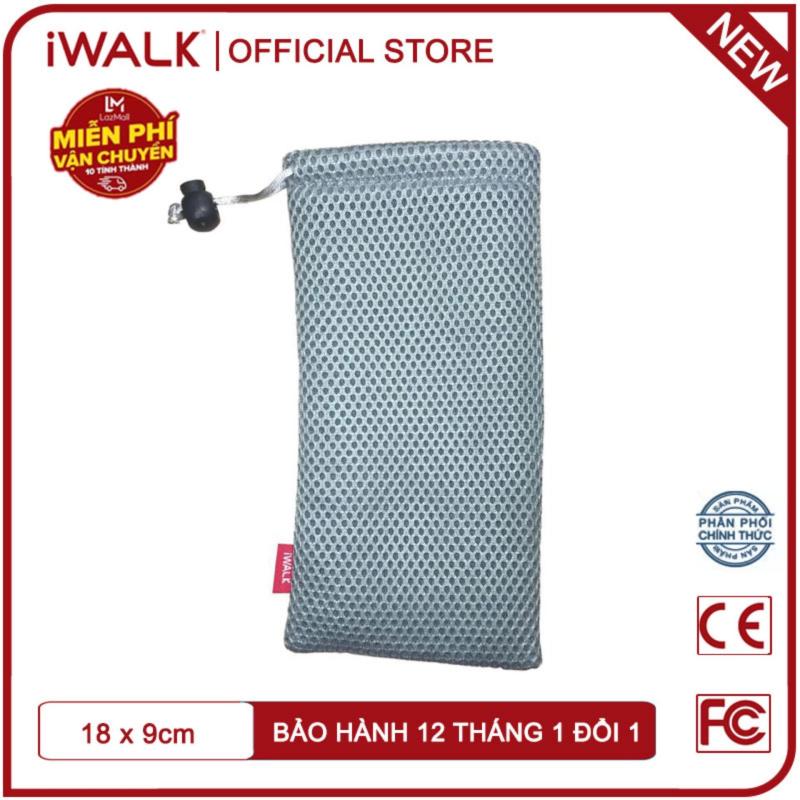 Túi đựng phụ kiện, túi chống sốc iWalk dạng rút - kích thước dài 18 x 9 cm