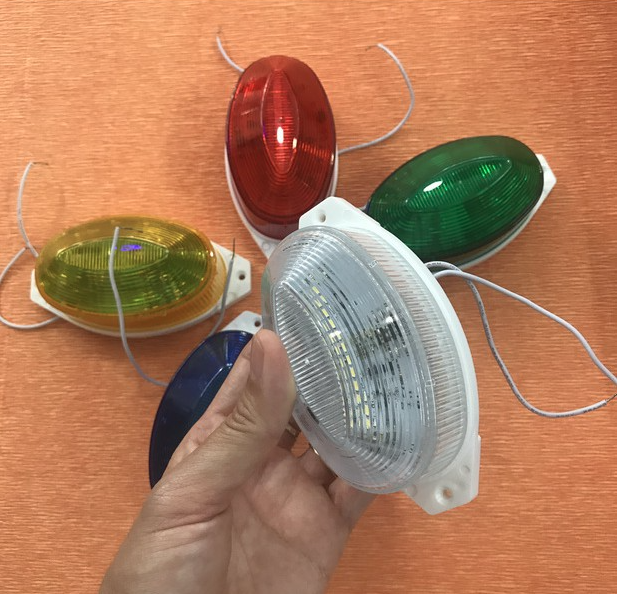 Đèn led chớp cảnh báo trong công trình, thiết kế nhỏ gọn, có thể chống nước