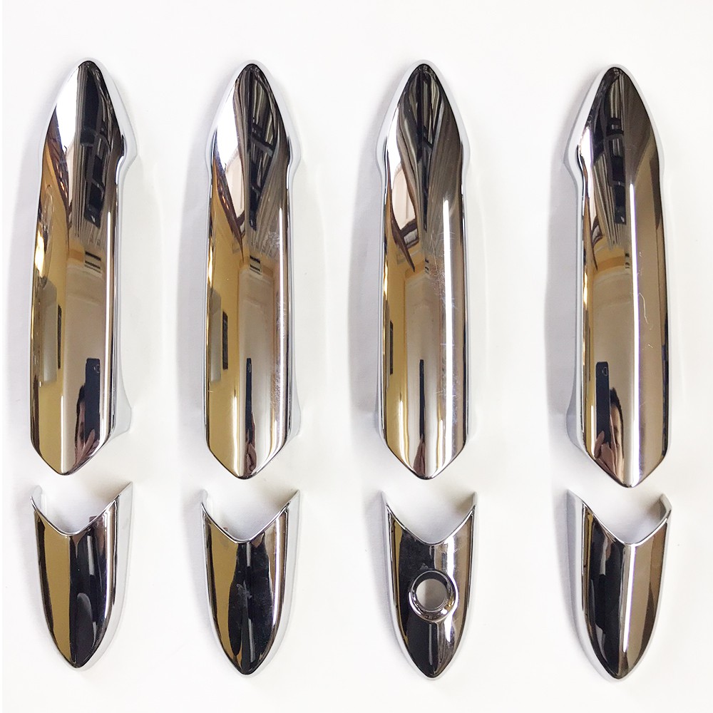 Ốp tay nắm cửa xe Vinfast Fadil 2019 - 2020- 2021- 2022- 2023 mạ crom cao cấp