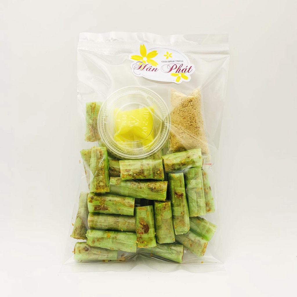 BÁNH TRÁNG LÁ DƯA CUỘN ĐẬU PHỘNG 1 BỊCH