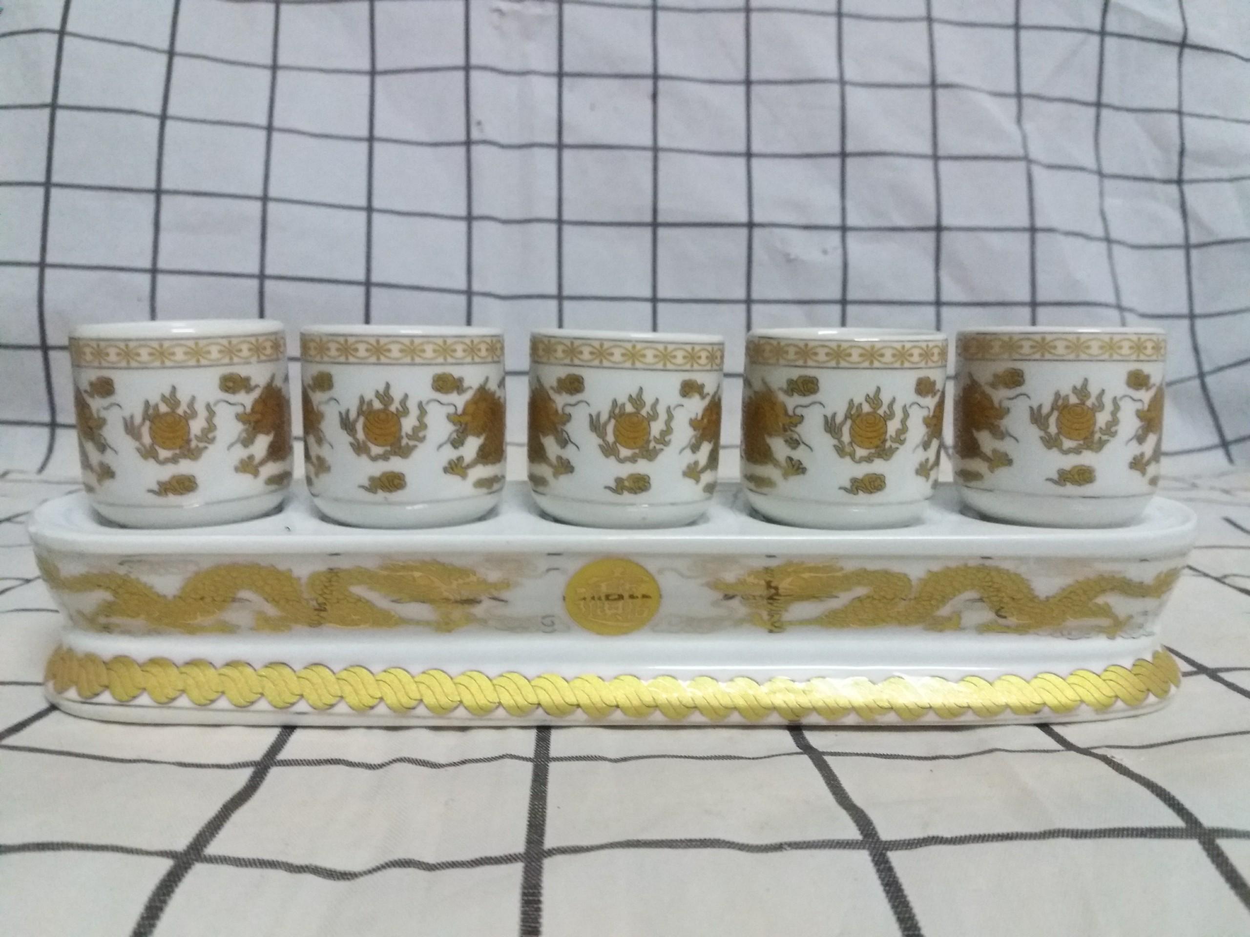 Bộ 5 chung nước Ông Địa Thần Tài