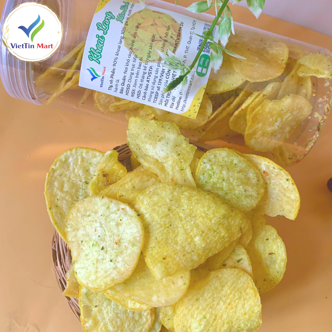 Khoai Lang Sấy Mắm Hành VIETTIN MART
