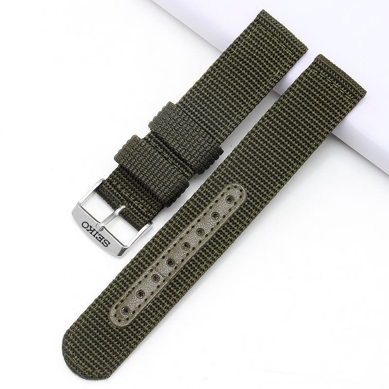 Đồng hồ cơ seiko seiko số 5 dây đeo đồng hồ nam snk809k2 k1 807 805 803 dây đeo đồng hồ bằng da thật dây đồng hồ da cao cấp
