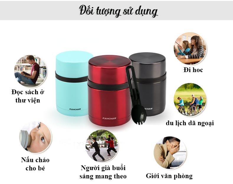 Bình giữ nhiệt thực phẩm Kahchan XFJ5-50