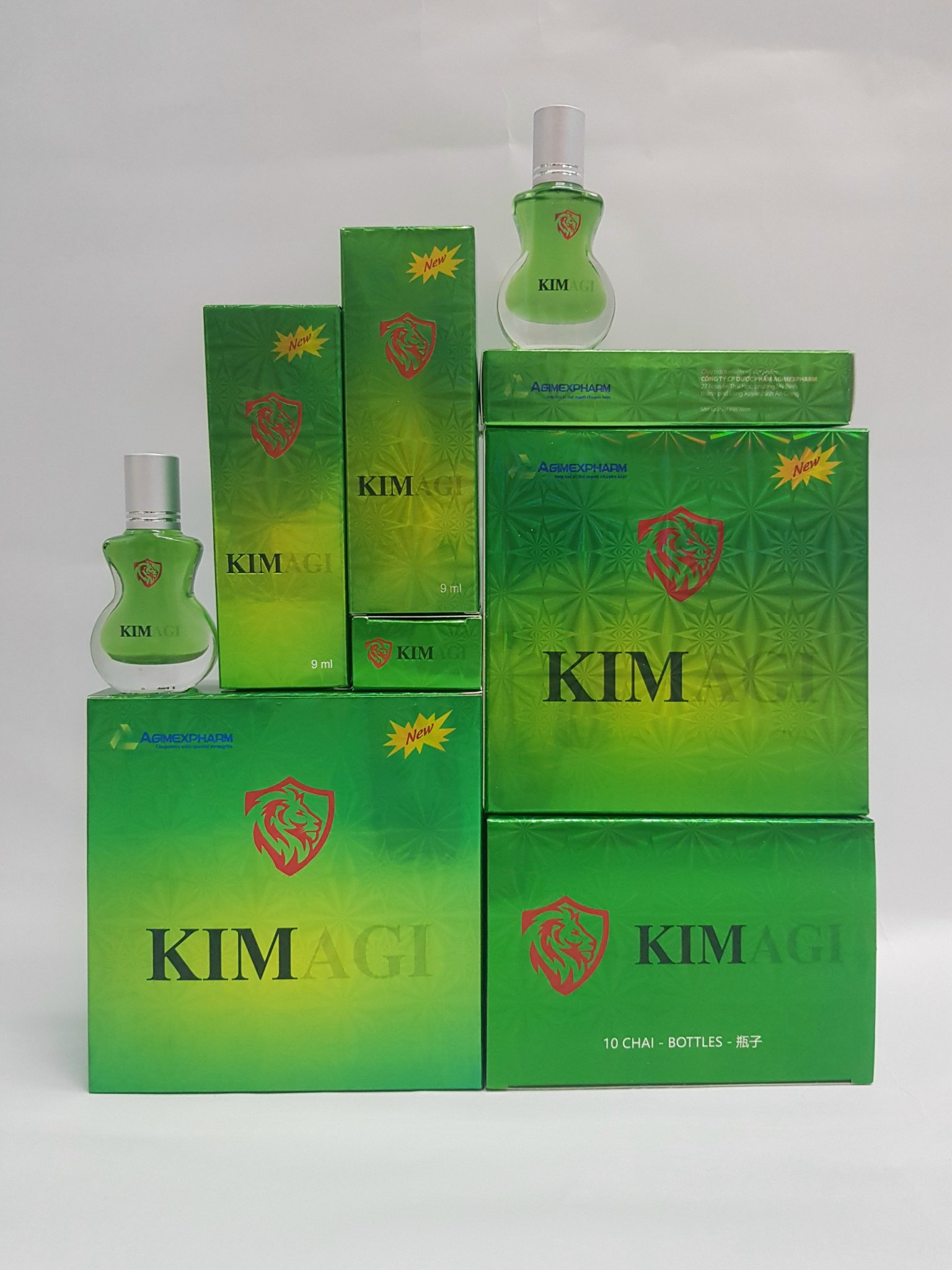 Dầu gió KIM AGI dạng lăn