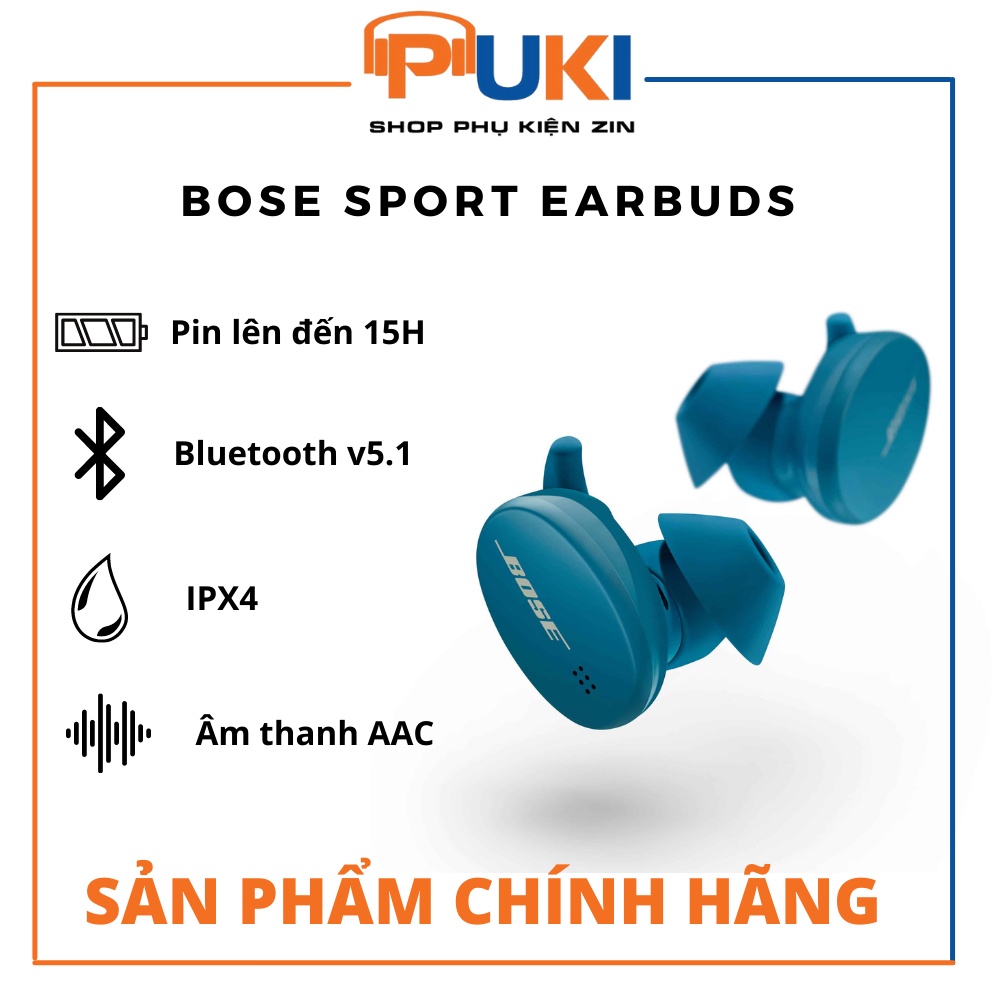 Tai Nghe Bluetooth True-Wireless Bose Sport Earbuds - Hàng