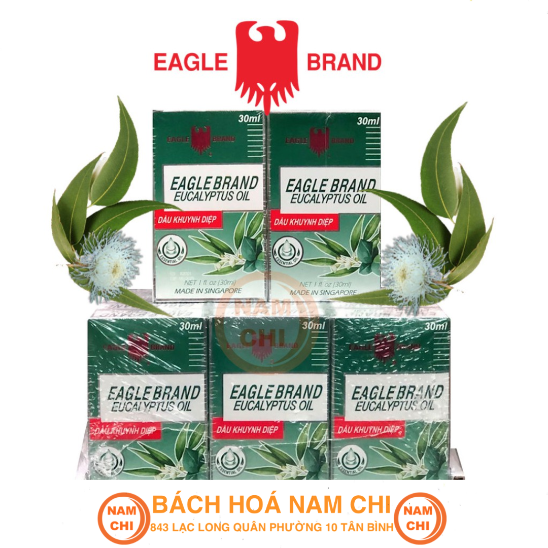 Dầu khuynh diệp eagle brand bst's eucalyptus oil 30ml của mỹ
