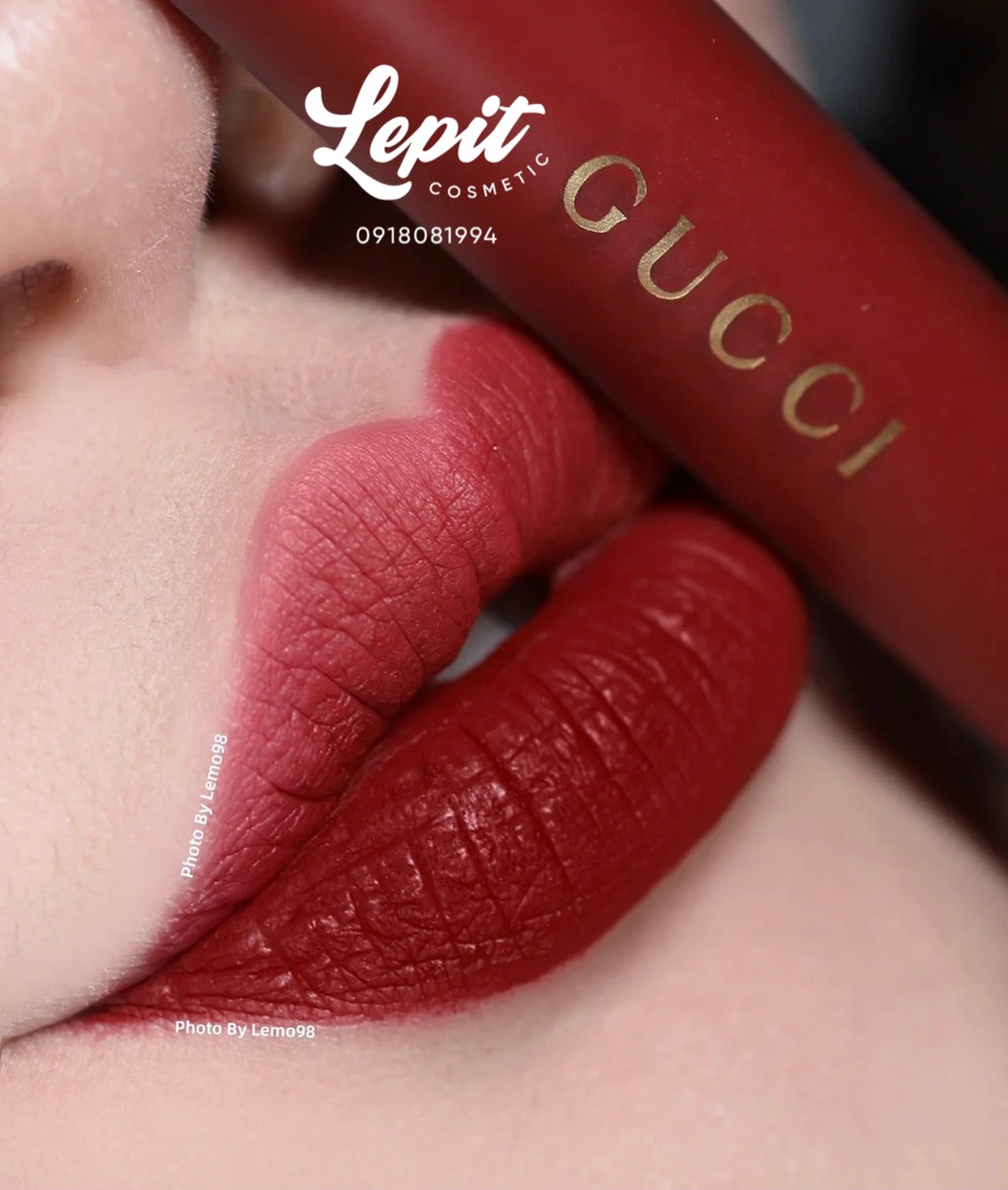 [Mẫu mới 2022] Son kem Gucci - Lepit Cosmetic