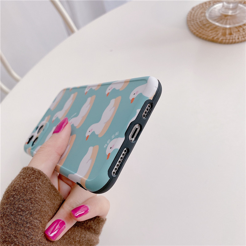 [HCM]Ốp iPhone Vịt Kute iPhone 7Plus/8Plus/X/Xs Max/11/11 Pro Max - ốp iphone
