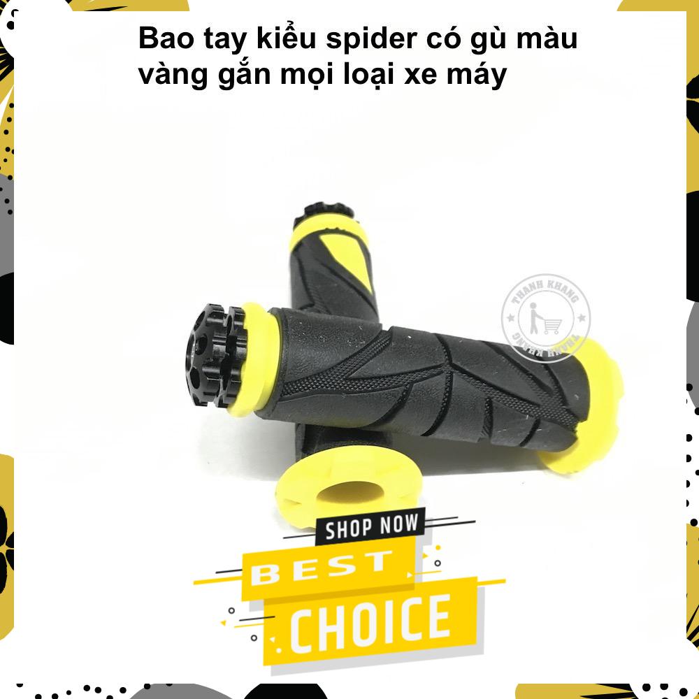 [HCM]Bao tay xe máy kiểu spider dáng thể thao cá tính có gù gắn mọi loại xe Thanh Khang SPDR35-VANG (Vàng) Sản Phẩm Chất Lượng Gian Hàng Uy Tín Giá Cả Cực Tốt Mua Ngay.