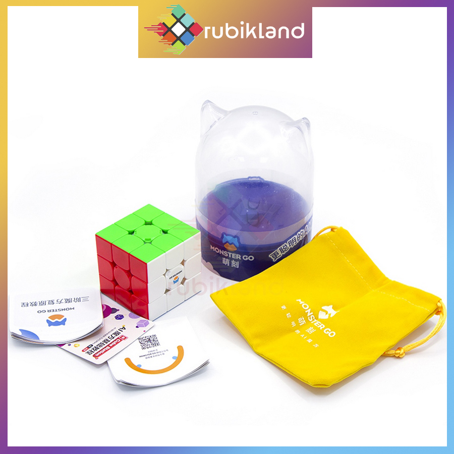 [Smart Cube] Rubik Gan Monster Go AI 3x3 Bluetooth Smart Cube Rubic Điện Tử Có Nam Châm