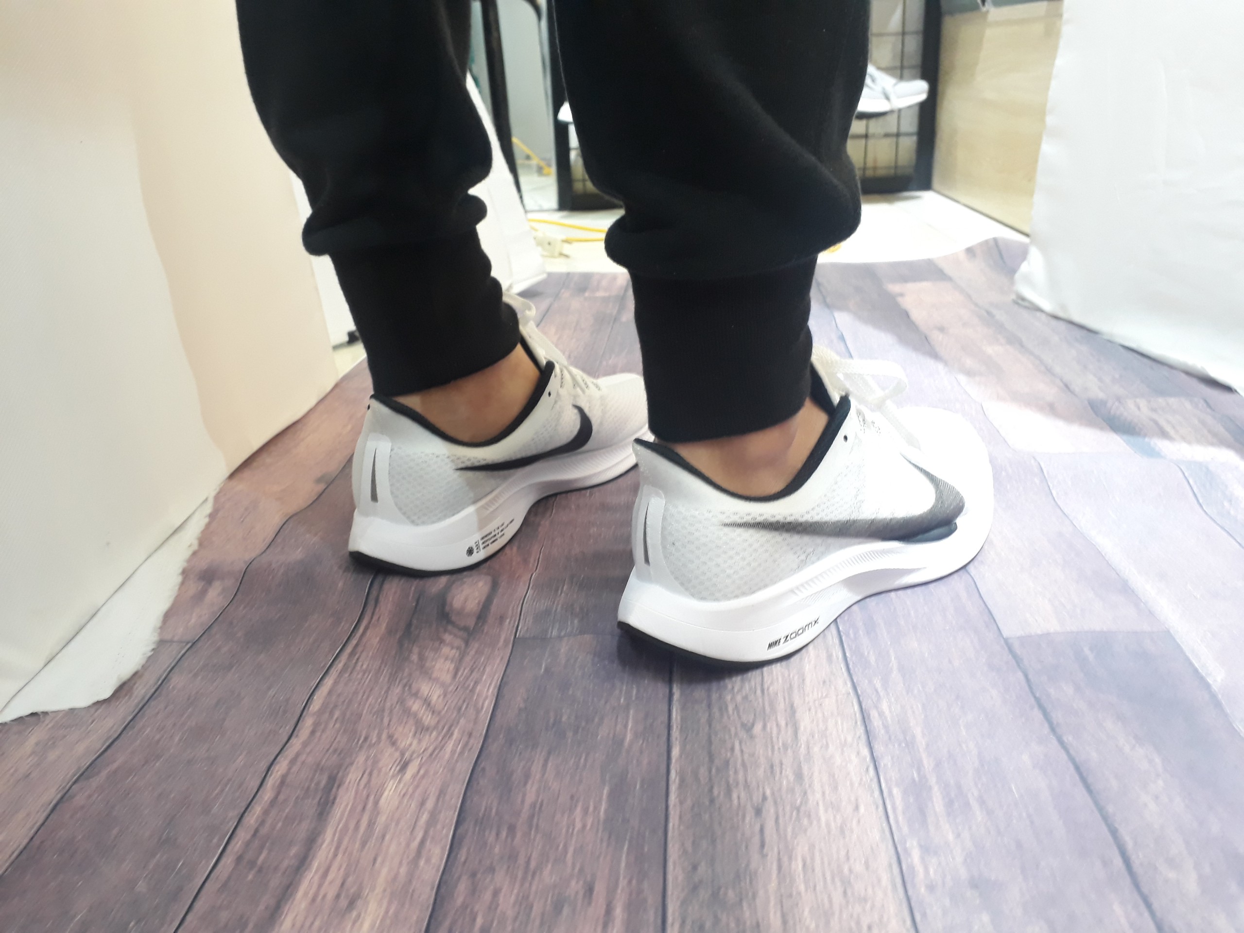 Giày Zoomx Pegasus 35 Turbo 2.0 white/black