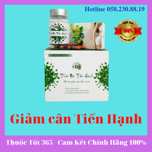[HCM]Giảm Cân Tiến Hạnh Vip có tem đỏ- TT3652
