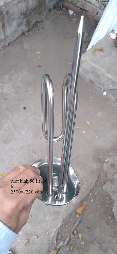 Sợi đốt bình nóng lạnh ARISTON 40, 50, 80, 100 lít đế liền