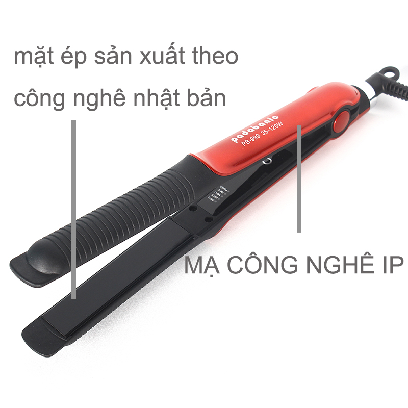Máy Uốn Duỗi Tóc, Là Thẳng Tóc 2in1 Dụng Cụ Ép, Uốn Tóc Nam Nữ
