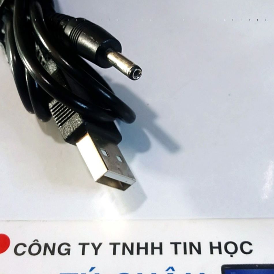 Cáp nguôn usb ra đầu tròn nhỏ