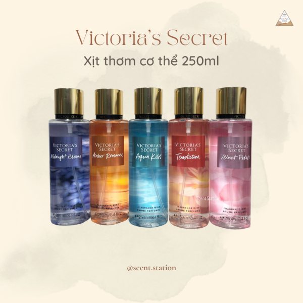 [Scent Station] Xịt thơm cơ thể Body mist Victoria’s Secret 250ml