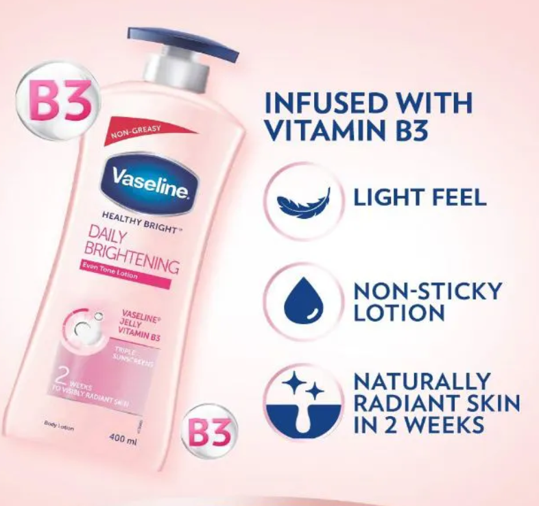 DƯỠNG THỂ VASELINE HỒNG 725ML