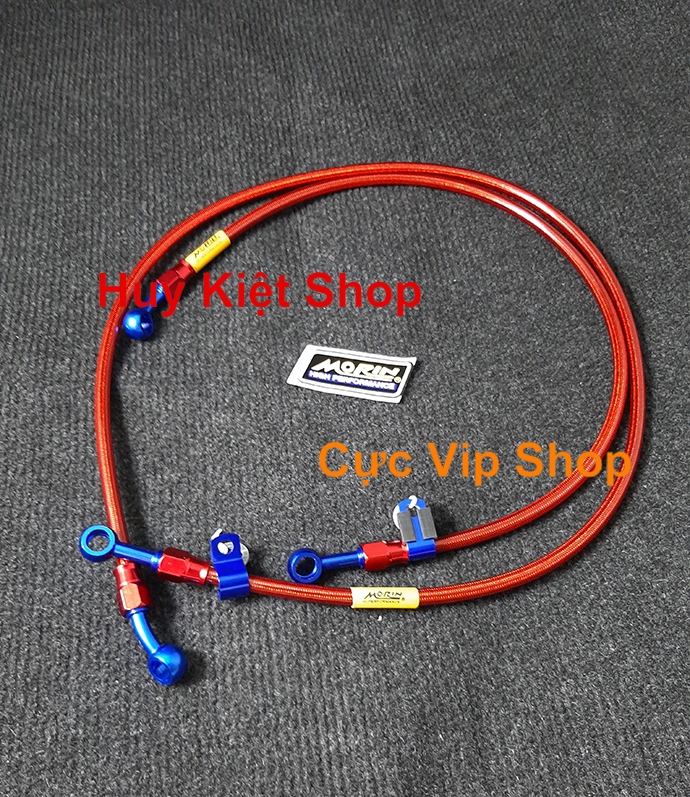 [HCM]Cặp Dây Dầu Thắng Đĩa Trước Và Sau Morin Thái Lan CNC Gắn Mọi Loại Xe MS2032