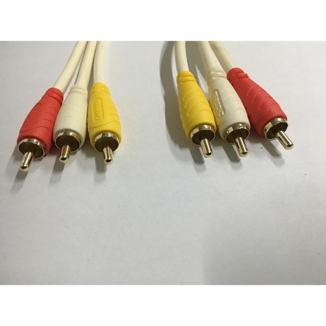 Dây loa CHOSEAL 6 đầu AV (5m)