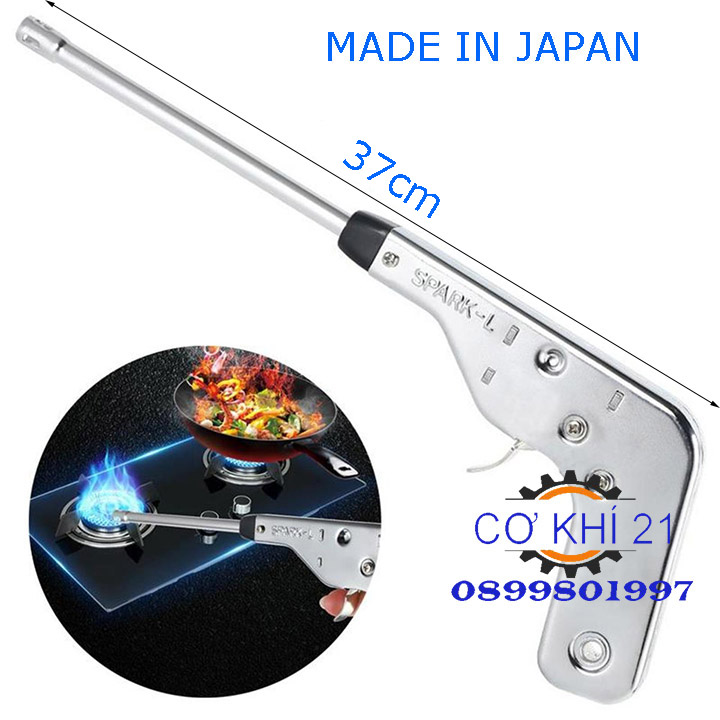 SÚNG NHẬT ĐÁNH TIA LỬA MỒI BẾP GA SPARK L- INOX
