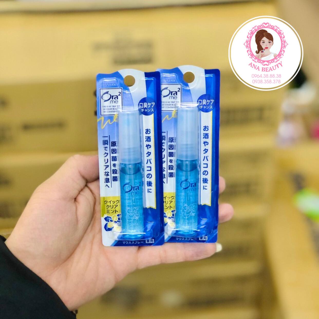 XỊT THƠM MIỆNG ORA2 SUNSTAR NHẬT BẢN