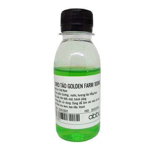 Siro táo Golden Farm 100ml