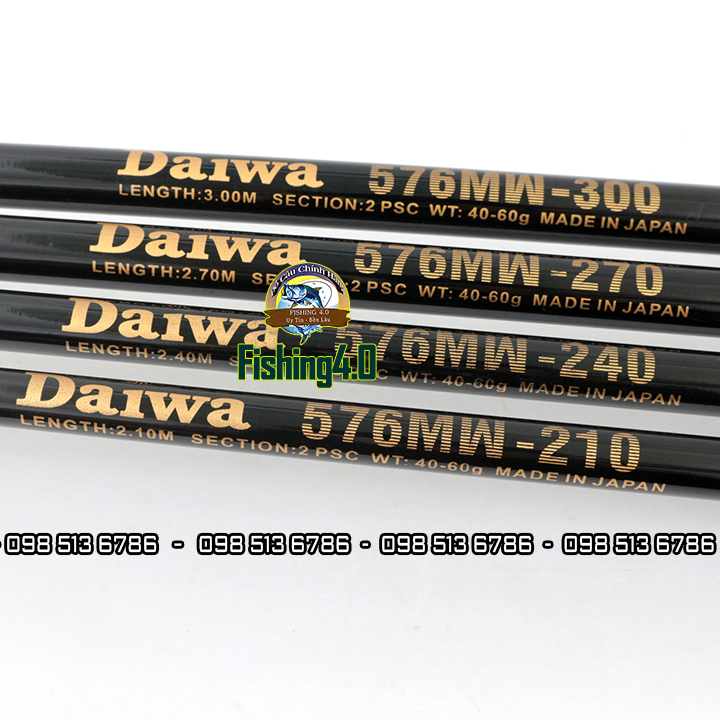 Cần Câu 2 Khúc Daiwa 576 2m1 2m4 2m7 3m0